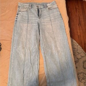 American Eagle Outfitters Light Blue Flare Jeans
